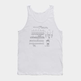 Electrical Apparatus for Propulsion of Vehicle Vintage Patent Hand Drawing Funny Novelty Gift Tank Top